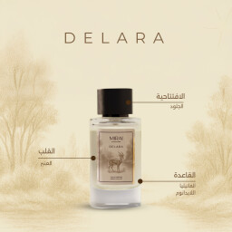 عطر الغزال لكلا الجنسين بحجم 100 مل DELARA