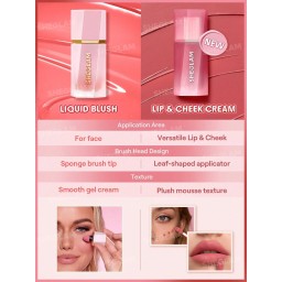 بلاشر كريمي للشفاه والخدود Air Plush Lip & Cheek Cream