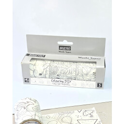 واشي تيب تلوين Brustro - Colouring DIY Washi Tapes