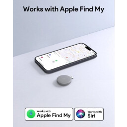 أوكي تراك ميت 1 جهاز تتبع ذكي بتقنية بلوتوث، بطارية تدوم طويلاً، صوت تنبيه عالٍ Aukey Track Mate 1 Smart Bluetooth Tracker, Ultra Slim Design, Long-Lasting Battery, Loud Beeper