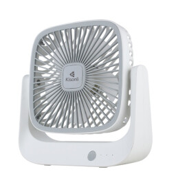 مروحة شحن منضدية Kisonli Mini Portable Desktop Fan F102