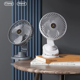 مروحة شحن منضدية Kisonli Mini Desktop Fan F104