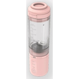 خلاط محمول – 180 واط – 0.5 لتر – موديل V-233P – وردي V-233P GYM Blender – 180W – 0.5L – Portable – Pink