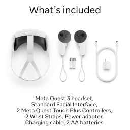 نظارة Meta Quest 3 للواقع المختلط – 512 جيجابايت Meta Quest 3 Mixed Reality Headset – 512GB