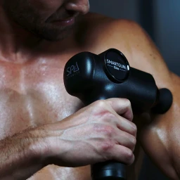 مسدس مساج سمارت غان إيليت - 10 سرعات - قابل للشحن عبر USB SMARTGUN Elite Massage Gun - 10 Speed Levels - USB Rechargeable
