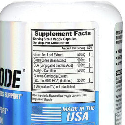 لين مود لخسارة الوزن وتنظيم الشهية 150 حبة LeanMode, Stimulant Free Weight Loss Support, 150 Veggie Capsules