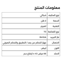 مكيف ميديا 2طن انفيرتر تحكم 5مستويات 2-ton window air conditioner