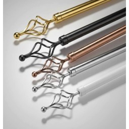 (بوري ستائر) اسود curtain rod
