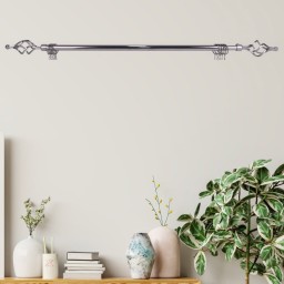 (بوري ستائر) اسود curtain rod