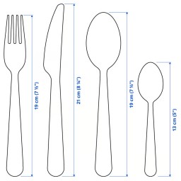 سيت ملاعق 6 نفرات Cutlery Set 6 person