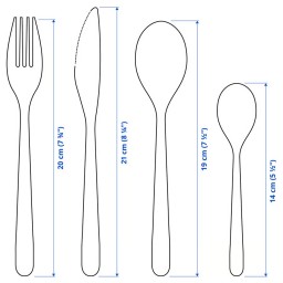 سيت ملاعق 6 نفرات Cutlery Set 6 person