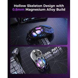 ماوس Mercury X Pro لاسلكي للألعاب بتردد 8KHz Mercury X Pro 8KHz Wireless Gaming Mouse