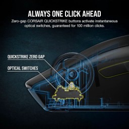 فأرة الألعاب Corsair M75 Wireless RGB Lightweight FPS Corsair M75 Wireless RGB Lightweight FPS