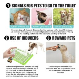 Yegbong  رذاذ تدريب استخدام المرحاض Yegbong Pet Inducer Toilet Training Spray