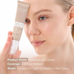 واقي شمس ملون بي بي كريم هيدراتون 40 مل (فاتح إلى متوسط) Hydratone BB Cream SPF 50+ - 40ml (Light to Medium)