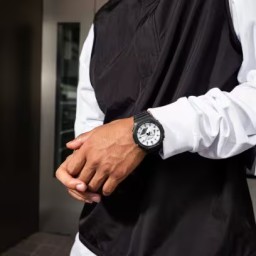 ساعة جي-شوك رجالية 45.4 ملم انالوج رقمي G-SHOCK Men's Watch 45.4 mm Black & White Analog-Digital