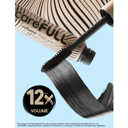 ماسكارا فوليوم مغذية – أسود Flormar CareFULL Volume Nourishing Mascara – Black