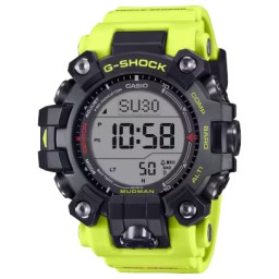 ساعة جي-شوك مودمان رجالية 52.7 ملم تعمل بالطاقة الشمسية G-SHOCK MUDMAN Men's Watch 52.7 mm Solar Powered