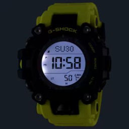 ساعة جي-شوك مودمان رجالية 52.7 ملم تعمل بالطاقة الشمسية G-SHOCK MUDMAN Men's Watch 52.7 mm Solar Powered