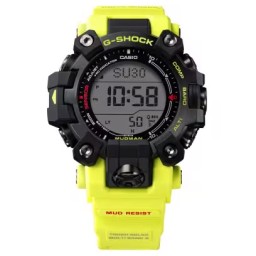 ساعة جي-شوك مودمان رجالية 52.7 ملم تعمل بالطاقة الشمسية G-SHOCK MUDMAN Men's Watch 52.7 mm Solar Powered