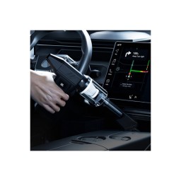 مروحة يد توربو متعددة الوظائف بشاشة LED رقمية - أسود LENYES CAR VACCUM CLEANER LTF03