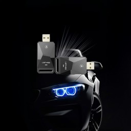 محول لاسلكي من Lenyes LCP02 يدعم Android Auto وApple CarPlay LENYES WIRELESS CAR ADAPTER LCP02