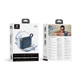 مكبر صوت بلوتوث لينيز إس 216 ميني مقاوم للماء بإضاءة آر جي بي LENYES WIRELESS SPEAKER S216