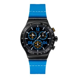 ساعة  رجالية كرونوغراف 43 ملم Men's Chronograph Watch 43 mm