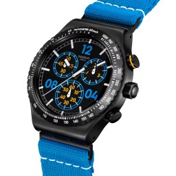 ساعة  رجالية كرونوغراف 43 ملم Men's Chronograph Watch 43 mm