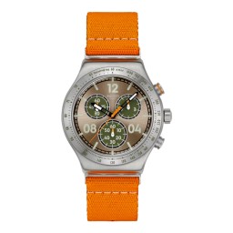 ساعة  رجالية كرونوغراف 43 ملم Men's Chronograph Watch 43 mm