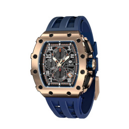 ساعة رجالية كرونوغراف كوارتز 43.5 ملم Elemental Calendar Chronograph Quartz Watch 43.5 mm