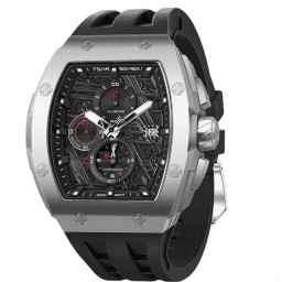 ساعة رجالية  كرونوغراف 46 ملم Elemental Quartz Chronograph Watch 46 mm