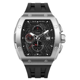 ساعة رجالية  كرونوغراف 46 ملم Elemental Quartz Chronograph Watch 46 mm