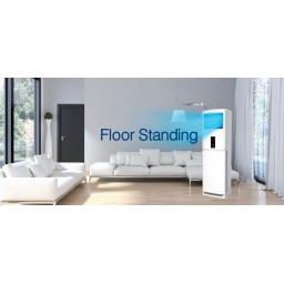 سبلت أواكس كنتوري 3 طن دبل فان أبيض AUX White Floor Standing Split Air Conditioner