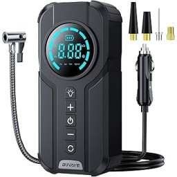منفاخ الإطارات والطوارئ الذكي المحمول من دينكس (DX1414) DENX DX1414 Smart Portable Emergency Air Inflator