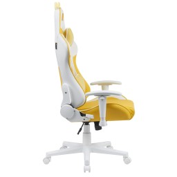 كرسي ألعاب ايه جي كيتي - اصفر + شريط إضاءة LED من AG RYUK بطول 5 أمتار (هدية) Gaming Chair AG Kitty - Yellow + AG RYUK LED Strip Light 5M (Gift)