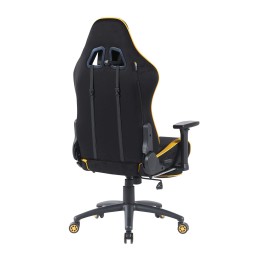كرسي ألعاب ايه جي هورايزون مساج كامل - اسود و اصفر + شريط إضاءة LED من AG RYUK بطول 5 أمتار (هدية) Gaming Chair AG Horizon Full Massage - Black & Yellow + AG RYUK LED Strip Light 5M (Gift)