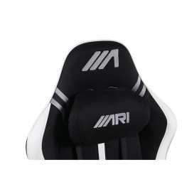 كرسي ألعاب ايه جي هورايزون - اسود و ابيض + شريط إضاءة LED من AG RYUK بطول 5 أمتار (هدية) Gaming Chair AG Horizon - Black & White + AG RYUK LED Strip Light 5M (Gift)