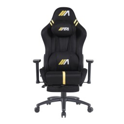 كرسي ألعاب ايه جي هورايزون - اسود + شريط إضاءة LED من AG RYUK بطول 5 أمتار (هدية) Gaming Chair AG Horizon - Black + AG RYUK LED Strip Light 5M (Gift)