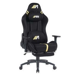 كرسي ألعاب ايه جي هورايزون - اسود + شريط إضاءة LED من AG RYUK بطول 5 أمتار (هدية) Gaming Chair AG Horizon - Black + AG RYUK LED Strip Light 5M (Gift)