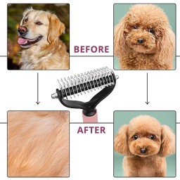 مشط إزالة الشعر Pet Grooming Tool