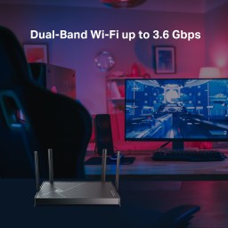 راوتر TP-Link Archer BE3600 بتقنية Wi-Fi 7 TP-Link Archer BE3600 Dual-Band Wi-Fi 7 Router