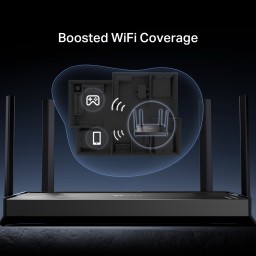 راوتر TP-Link Archer BE220 BE3600 بتقنية Wi-Fi 7 TP-Link Archer BE220 BE3600 Dual-Band Wi-Fi 7 Router
