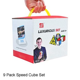 مجموعة مكعبات السرعة التعليمية الاحترافية 9 قطع Professional Educational Speed ​​Cube Set (9 pieces)