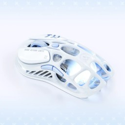 ماوس الألعاب اللاسلكي غرافاستار ميركوري M1 برو - آيس بلو GravaStar Mercury M1 Pro Wireless Gaming Mouse — Ice Blue Edition