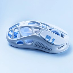 ماوس الألعاب اللاسلكي غرافاستار ميركوري M1 برو - آيس بلو GravaStar Mercury M1 Pro Wireless Gaming Mouse — Ice Blue Edition