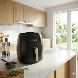 قلاية هوائية 8.2 لتر تحكم واي فاي 1800 واط air fryer - WIFI