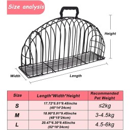 قفص معدني النوع C Metal Cage Type C
