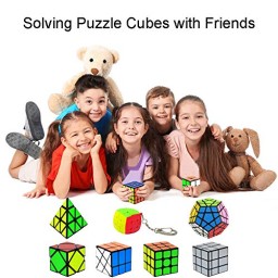 مجموعة مكعبات السرعة التعليمية الاحترافية 9 قطع Professional Educational Speed ​​Cube Set (9 pieces)