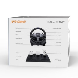 دركسون PXN V9 Gen2 مع قير ودواسات PXN V9 Gen2 Racing Wheel with Shifter & Pedals